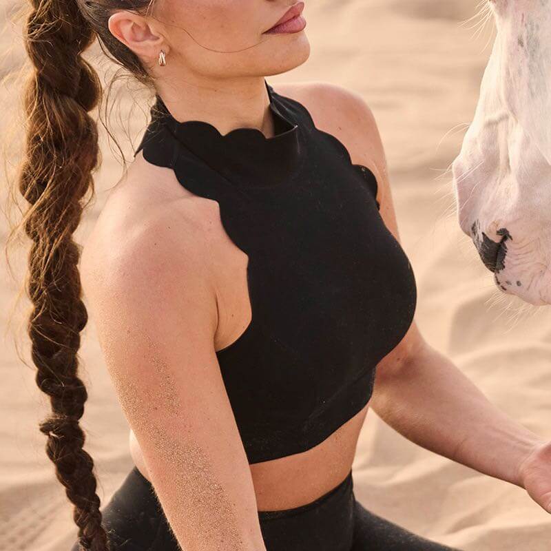 Спортен сет от 2 части MOANA Black